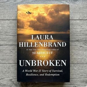 Unbroken by Laura Hillenbrand - Hardcover WWII Memoir